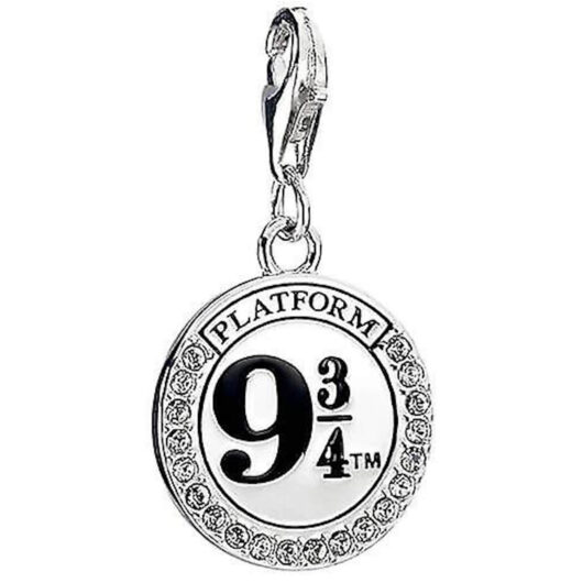 Harry Potter Sterling Silver Platform 9 34 Necklace Embellished with Swarovski Crystals