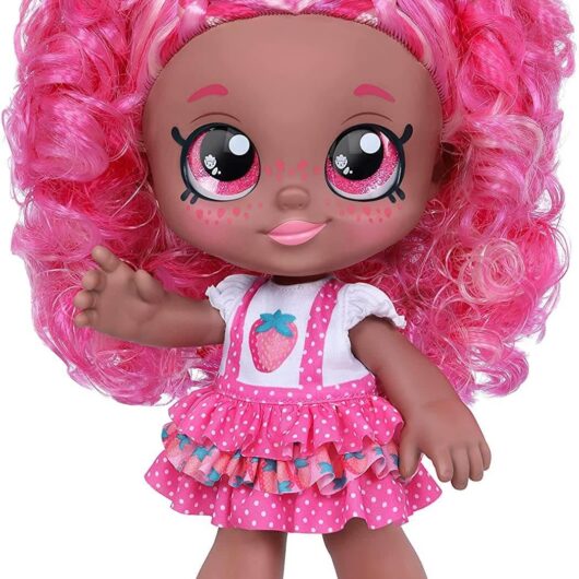 Kindi Kids Berri D'Lish Strawberry Scented 10" Doll