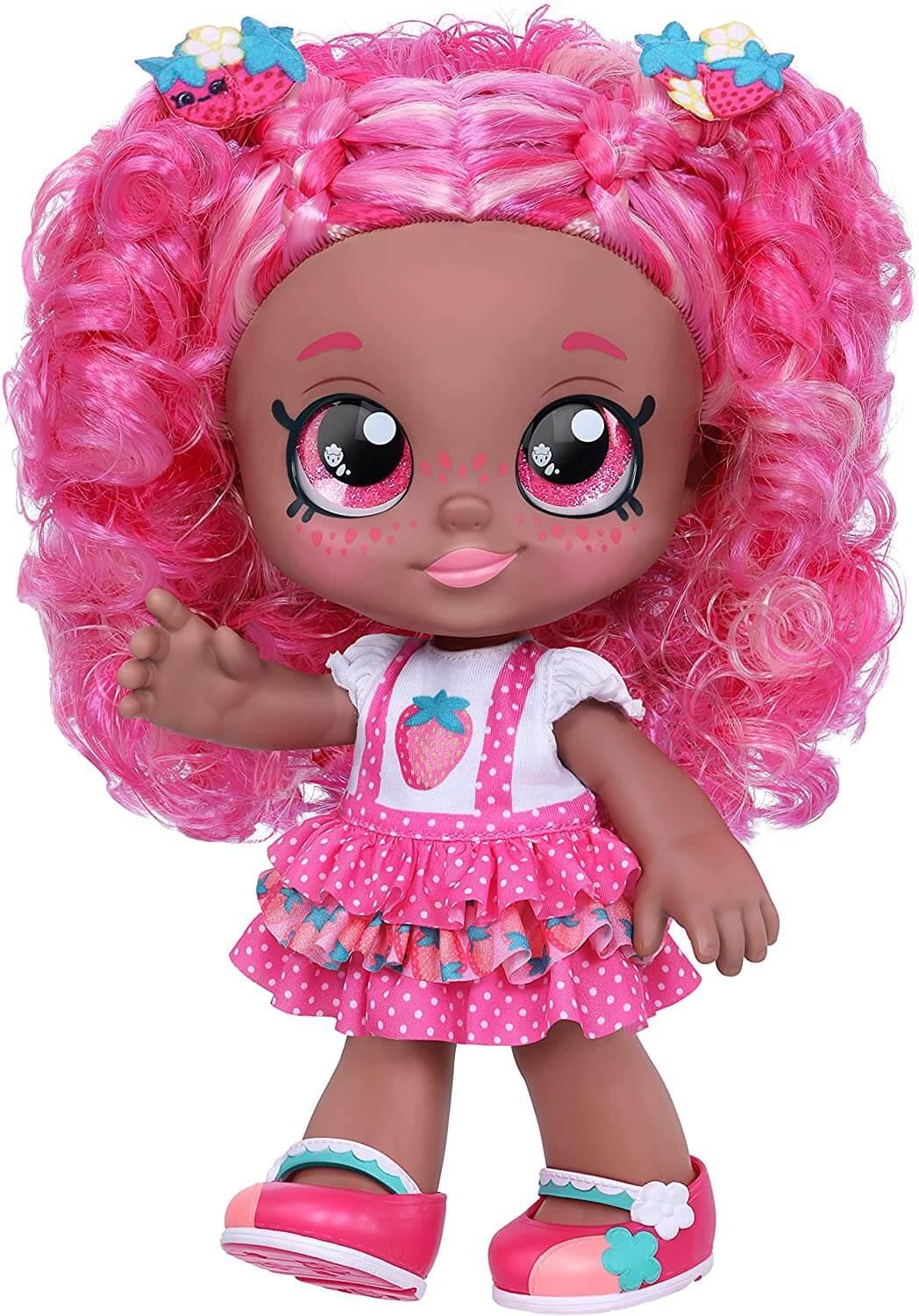 Kindi Kids Berri D'Lish Strawberry Scented 10" Doll