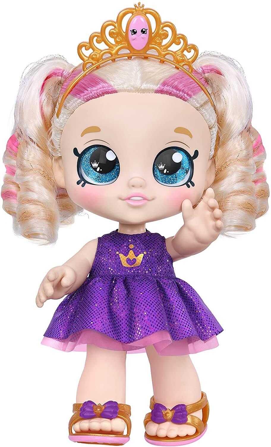 Kindi Kids Tiara Sparkles Royal Candy Scented 10" Doll