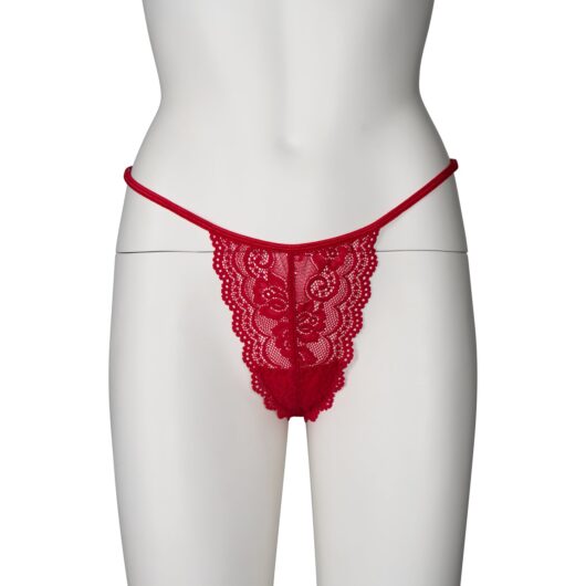NORTIE Saga Lace G-String - Red - One size
