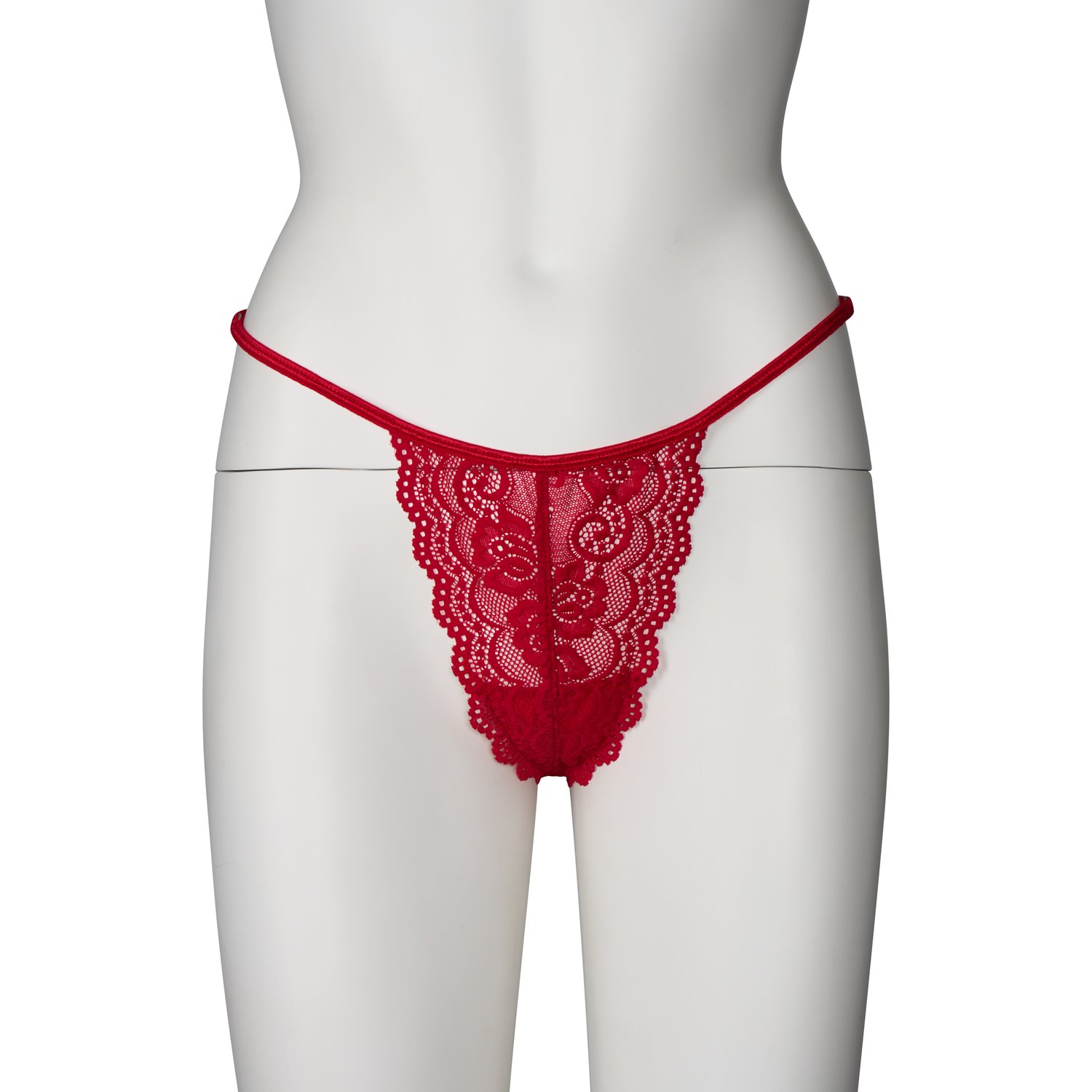 NORTIE Saga Lace G-String - Red - One size