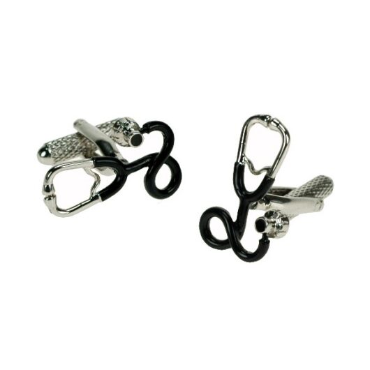 Doctor Stethoscope Novelty Cufflinks