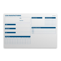 Frameless Custom Printed Magnetic Whiteboard