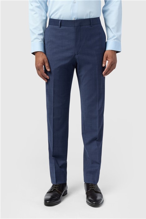 Ted Baker Slim Fit Foyle Airforce Scratch Men's Trousers, Blue